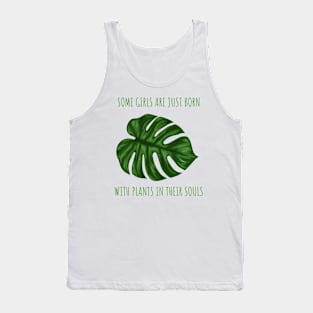 Girls with plants in their soul Tank Top